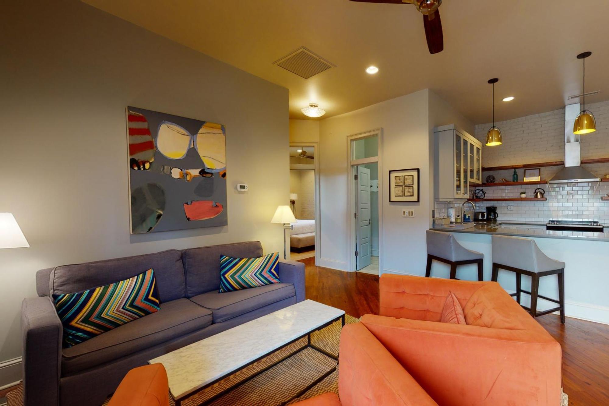 563 King Apartments Charleston Rum bild