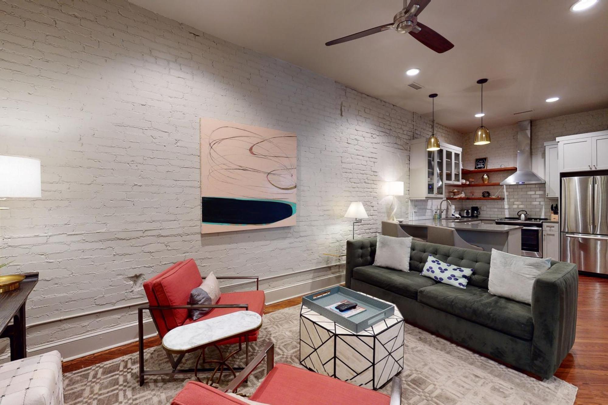 563 King Apartments Charleston Rum bild