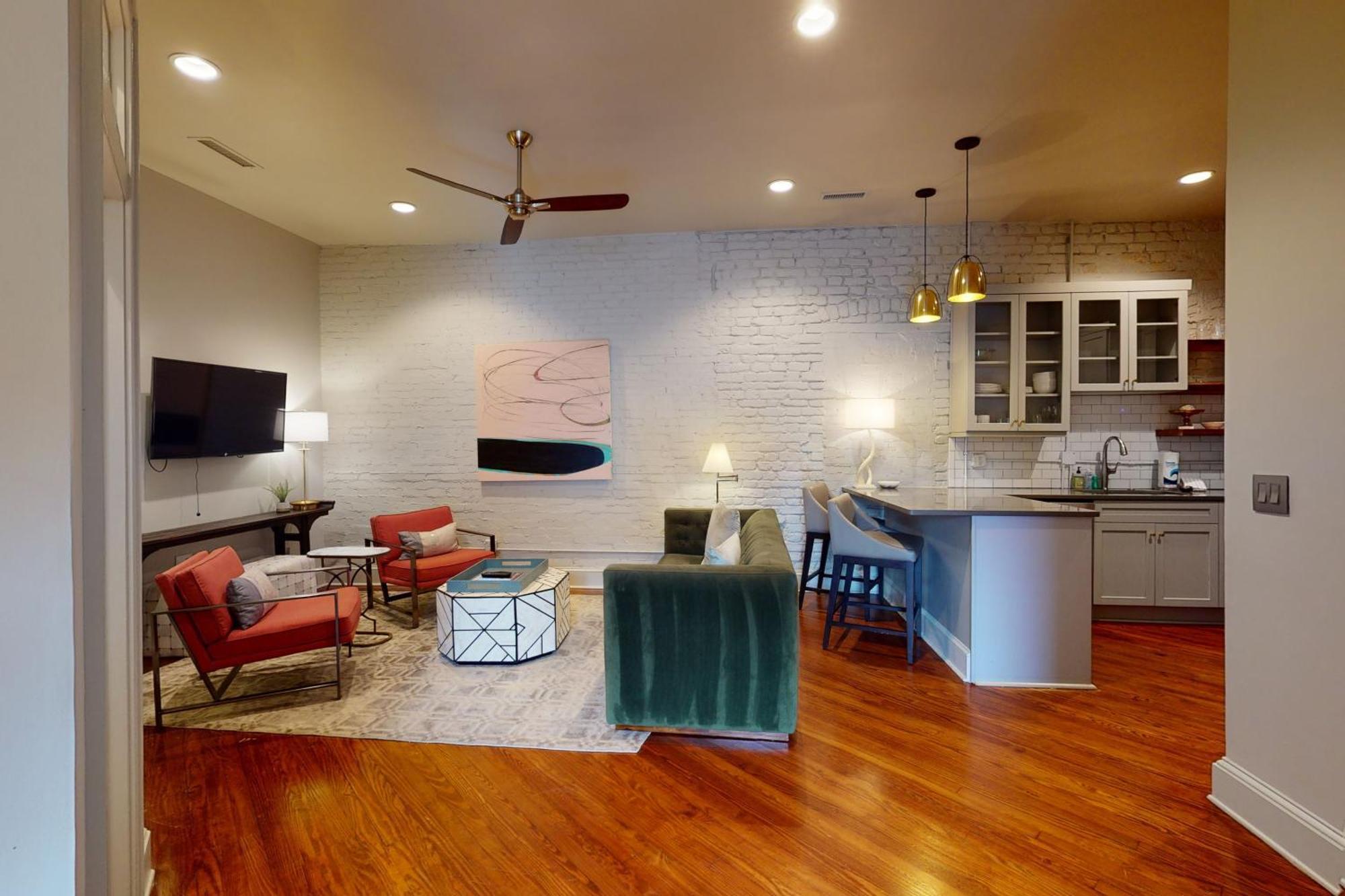 563 King Apartments Charleston Rum bild