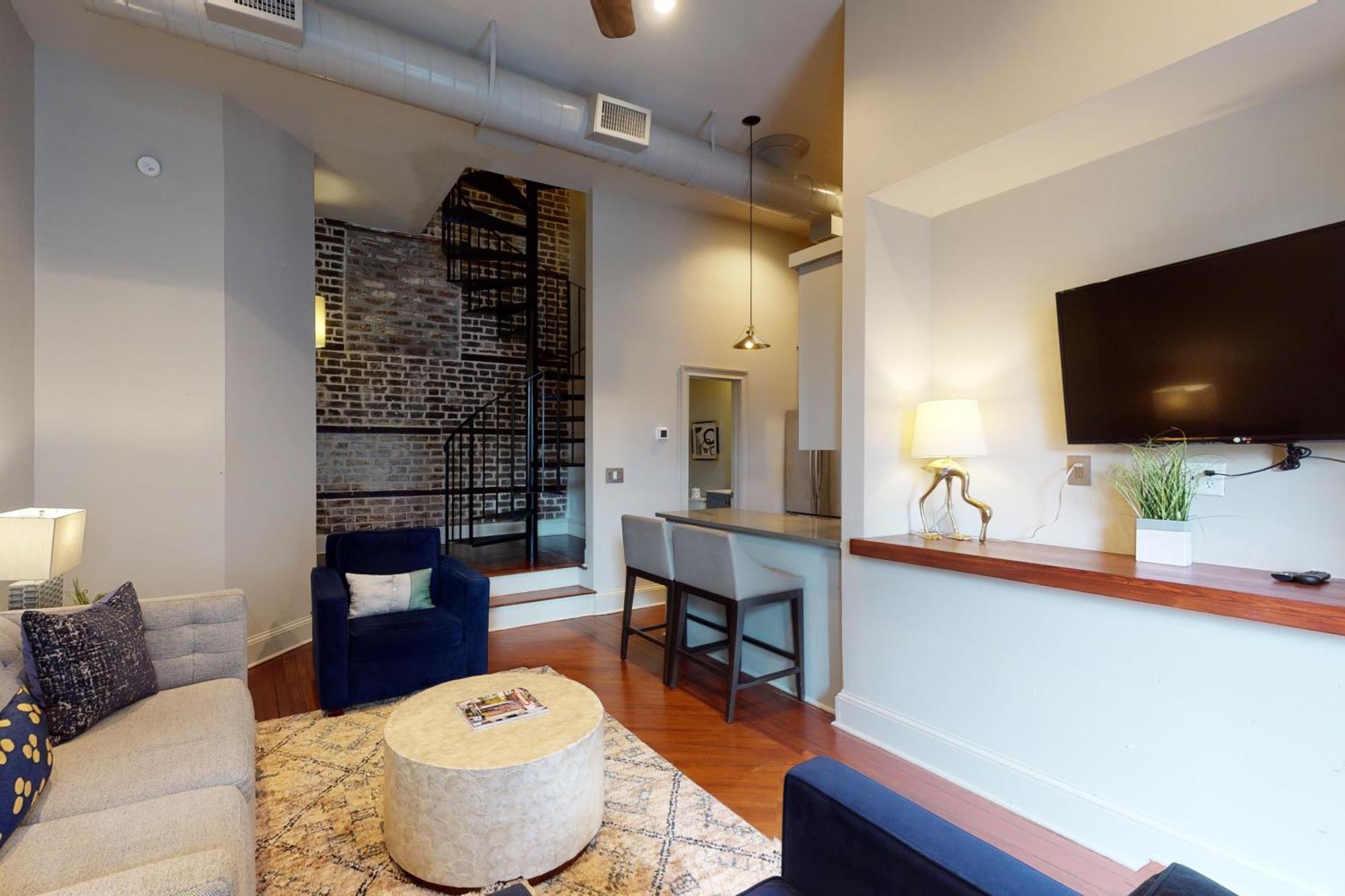 563 King Apartments Charleston Rum bild