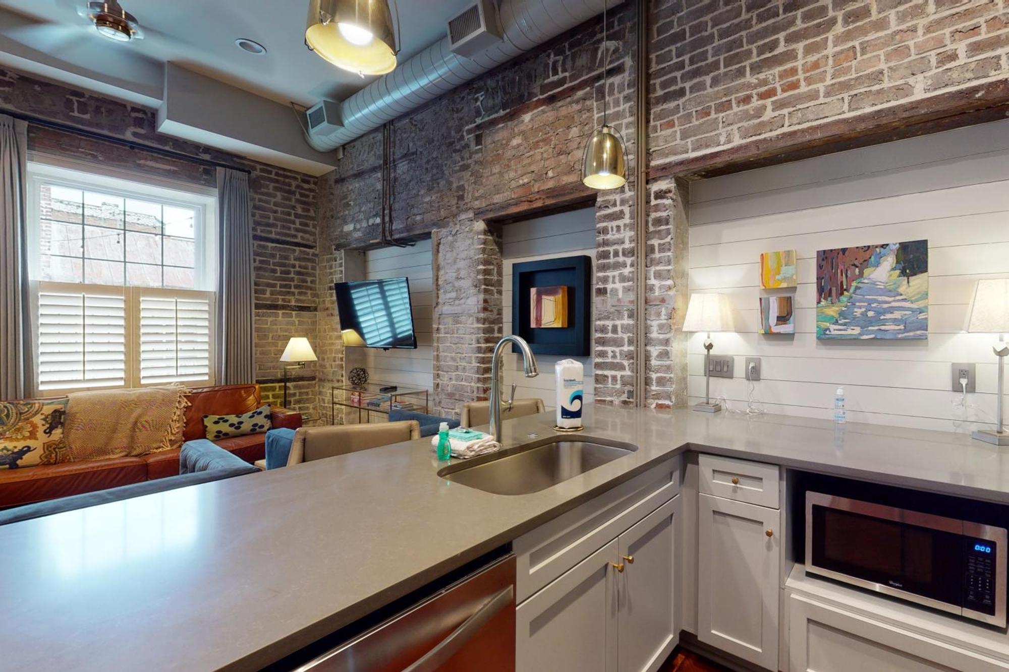 563 King Apartments Charleston Rum bild
